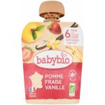 Babybio kapsička Jablko borůvky jahody 90 g – Sleviste.cz