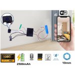 Pinhole Full HD kamera 10 mm ultra širokoúhlý objektiv 145 ° s ext. IR LED + WiFi P2P – Zboží Dáma