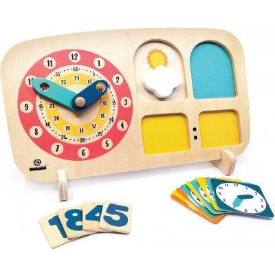 Svoora - Vzdělávací dřevěné hodiny – Zboží Dáma