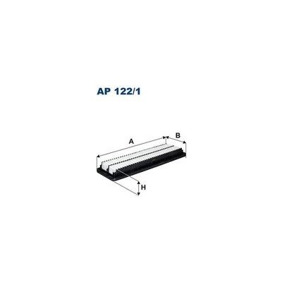 Vzduchový filtr FILTRON AP 122/1 – Hledejceny.cz