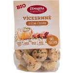 Biopekárna Zemanka Vícezrnné bio sušenky s čokoládu a vločkami 100 g – Zboží Dáma
