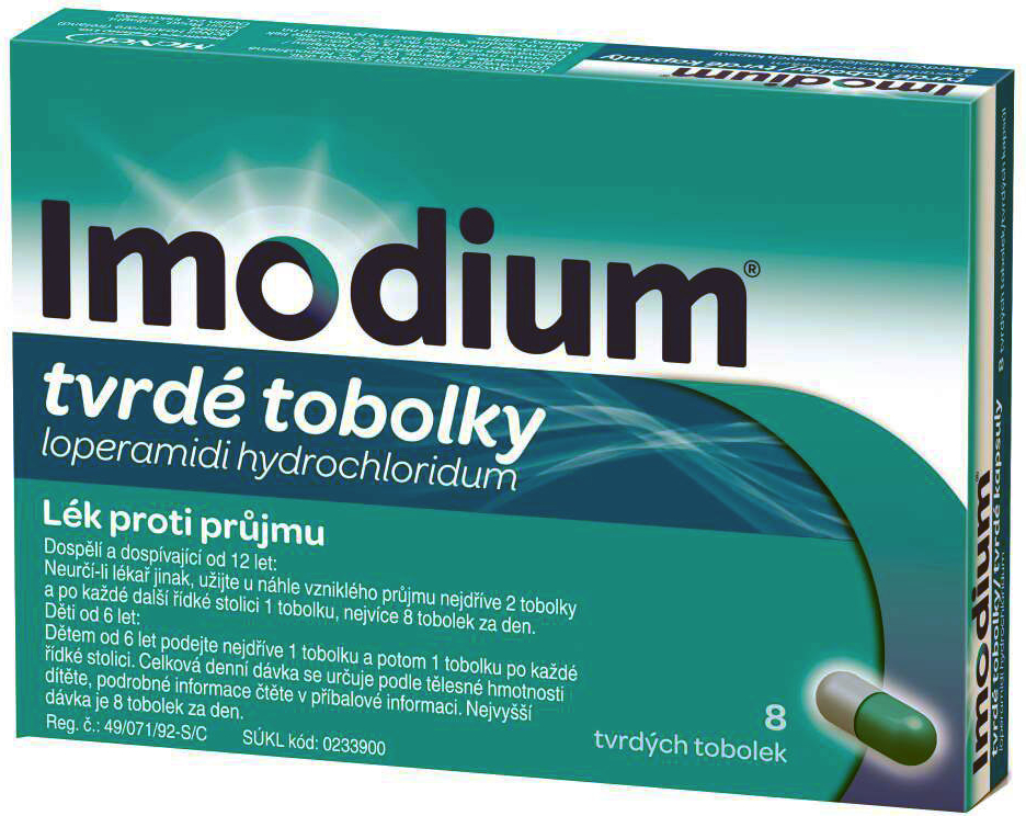 Imodium por.cps.dur. 8 x 2 mg od 94 Kč - Heureka.cz