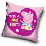 TipTrade Polštář Prasátko Peppa Modelka 40x40 – Zboží Dáma
