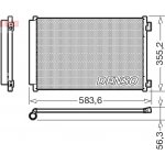 Kondenzátor klimatizace DENSO DCN09146