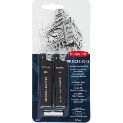 Derwent Mech Pencil Refill Set 0.7