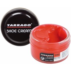 Tarrago Barevný krém na kůži Shoe Cream 102 Bright red 50 ml