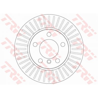 Brzdový kotouč TRW DF6255 – Hledejceny.cz