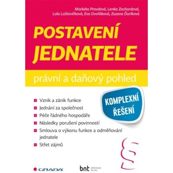 Postaven í jednatele - Markéta Pravdová