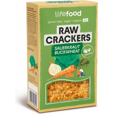 LifefoodKrekry LIFE CRACKERS Zelňáky RAW BIO 90 g – Hledejceny.cz