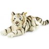 Plyšák STEIFF Bharat Bílý tygr ležící 43 cm