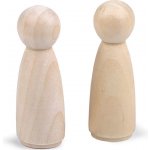 Prima-obchod Dřevěná figurka k dotvoření 26 x 76 mm přírodní sv. – Sleviste.cz
