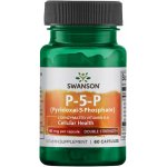 Swanson Vitamin B6 P-5-P 40 mg 60 kapslí – Hledejceny.cz