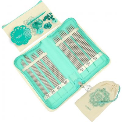 KnitPro Mindful Grateful Sada ponožkových jehlic 15cm – Hledejceny.cz