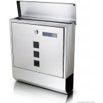 Nástěnná poštovní schránka na dopisy, noviny a poštu, kovová M13455 – Hledejceny.cz