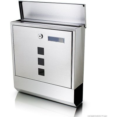 Nástěnná poštovní schránka na dopisy, noviny a poštu, kovová M13455 – Hledejceny.cz