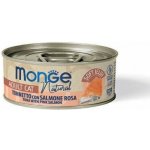 Monge Cat Natural tuňák žlutoploutvý a losos 80 g – Hledejceny.cz