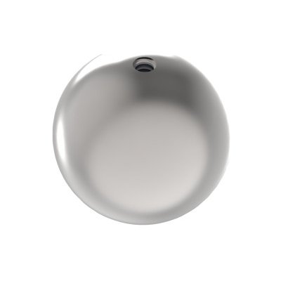 Hahn Steel Nerezová koule dutá O60 mm se závitem M8, AISI 304 - brus – Zboží Mobilmania