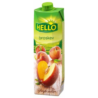 Hello broskev 50% 1 l – Zboží Dáma