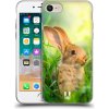 Pouzdro a kryt na mobilní telefon Apple Pouzdro HEAD CASE Apple iPhone 8 DIVOČINA – KRÁLÍČEK