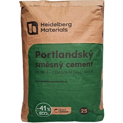 CEMENT II / B M S LL 32,5 R PF 25 kg – Hledejceny.cz