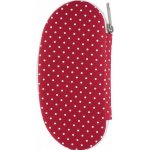 Dup manikúra Zora 6 dílná červený nylon s tečkami 230404-010 – Zboží Dáma