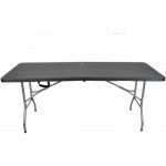 Rojaplast Stůl CATERING 180x74 cm ČERNÝ – Hledejceny.cz