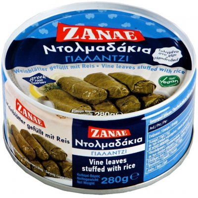 Zanae Dolmadákia vinné listy plněné rýží 280 g – Zboží Dáma