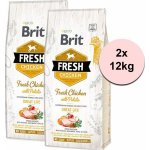 Brit Fresh Chicken with Potato Adult Great Life 2 x 12 kg – Zboží Mobilmania
