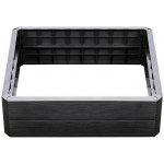 Garantia Vyvýšený záhon Modul Ergo Quadro M wood 80 x 60cm hnědo - šedý 1156 – Zboží Mobilmania