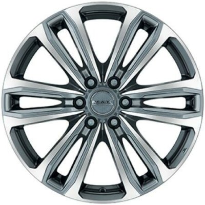 MAK SAFARI 6 7,5x18 6x120 ET47 grey polished | Zboží Auto