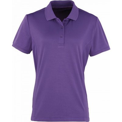 Premier Workwear Prodloužená Coolchecker Piqué Purple ca. Pantone 269