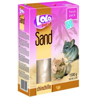 Lolo Pets písek pro činčily 1500g