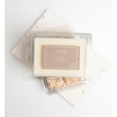 Knot Soy candle sójový vosk do aroma lampy Vanilka a Oříšky 80 g – Hledejceny.cz