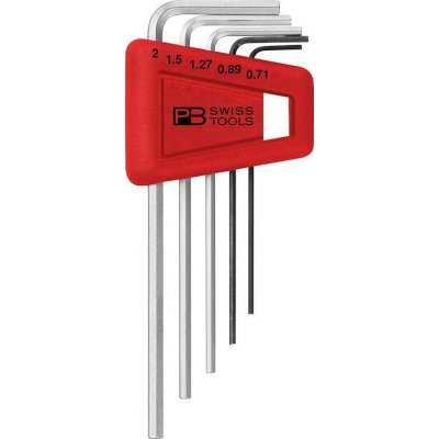 PB SwissTools Sada šroubováků v plastovém pouzdře 5dílná 0,71-2mm PB Swiss Tools, 7610733028092 – Zbozi.Blesk.cz