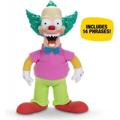 Jakks Pacific Interaktivní Simpsonovi Krusty 38 cm – Hledejceny.cz