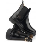Gant kožené kotníkové boty Aligrey dámské na platformě černá – Zboží Mobilmania