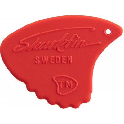 Shark Fin trsátko Sweden Relief 0,55 mm soft red – Hledejceny.cz