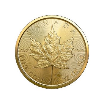 Royal Canadian Mint zlatá mince Maple Leaf 2021 1 oz