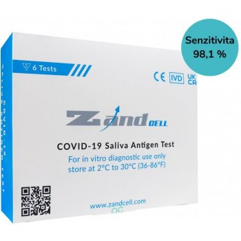 Zandcell COVID-19 Rapid Antigen Test 6 ks