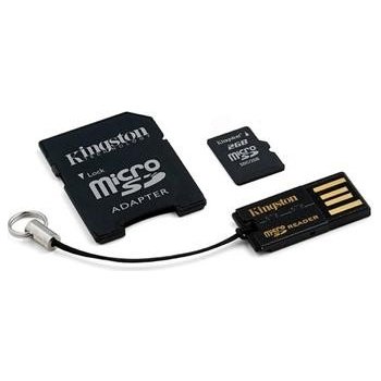 Kingston microSDHC 32 GB Mobility Kit G2 class 10 + čtečka MBLY10G2/32GB