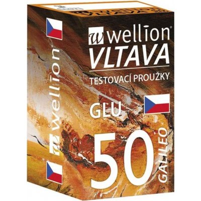 Wellion Galileo Vltava Test. proužky glukóza 50 ks – Zboží Dáma