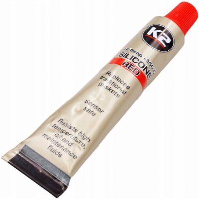 K2 Silikon pro utěsnění částí motoru 21g červený – Zboží Mobilmania