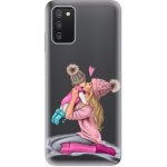 Pouzdro iSaprio - Kissing Mom - Blond and Girl - Samsung Galaxy A03s – Hledejceny.cz