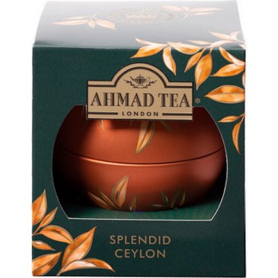 Ahmad Tea Kew splendid ceylon oranžová ozdoba černý čaj 25 g – Zbozi.Blesk.cz