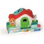 CLEMENTONI Soft Clemmy Vkládací senzorická farma s 8 kostkami – Zboží Mobilmania