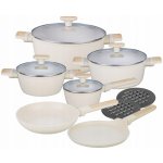 Klausberg Sada hrnců hliníková s mramorovým povrchem, 12 dílů – Zbozi.Blesk.cz