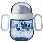Mepal Mio Mickey Mouse modrý plastový nekapající hrneček pro děti 200 ml – Zbozi.Blesk.cz