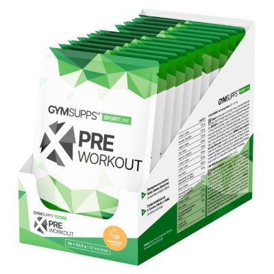 GymSupps XPre Workout 450 g – Hledejceny.cz