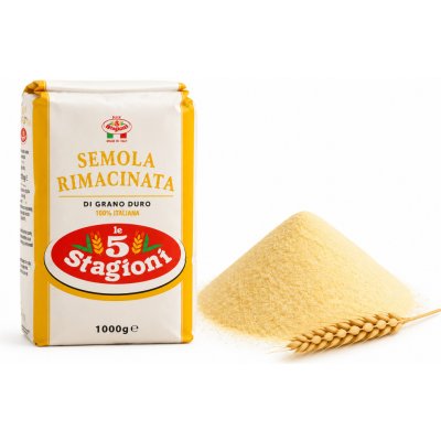 Le 5 Stagioni mouka krupice semola rimacinata 1 kg – Hledejceny.cz