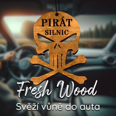 Ahome Dřevěná vůně - Pirát silnic – Hledejceny.cz